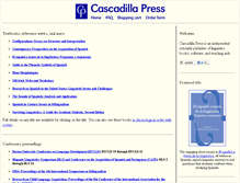 Tablet Screenshot of cascadilla.com